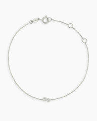 Diamond Pavé Alphabet Bracelet