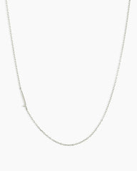 14k Gold Alphabet Necklace