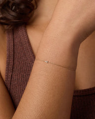 Diamond Pavé Alphabet Bracelet