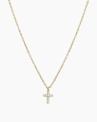 Diamond Cross Necklace