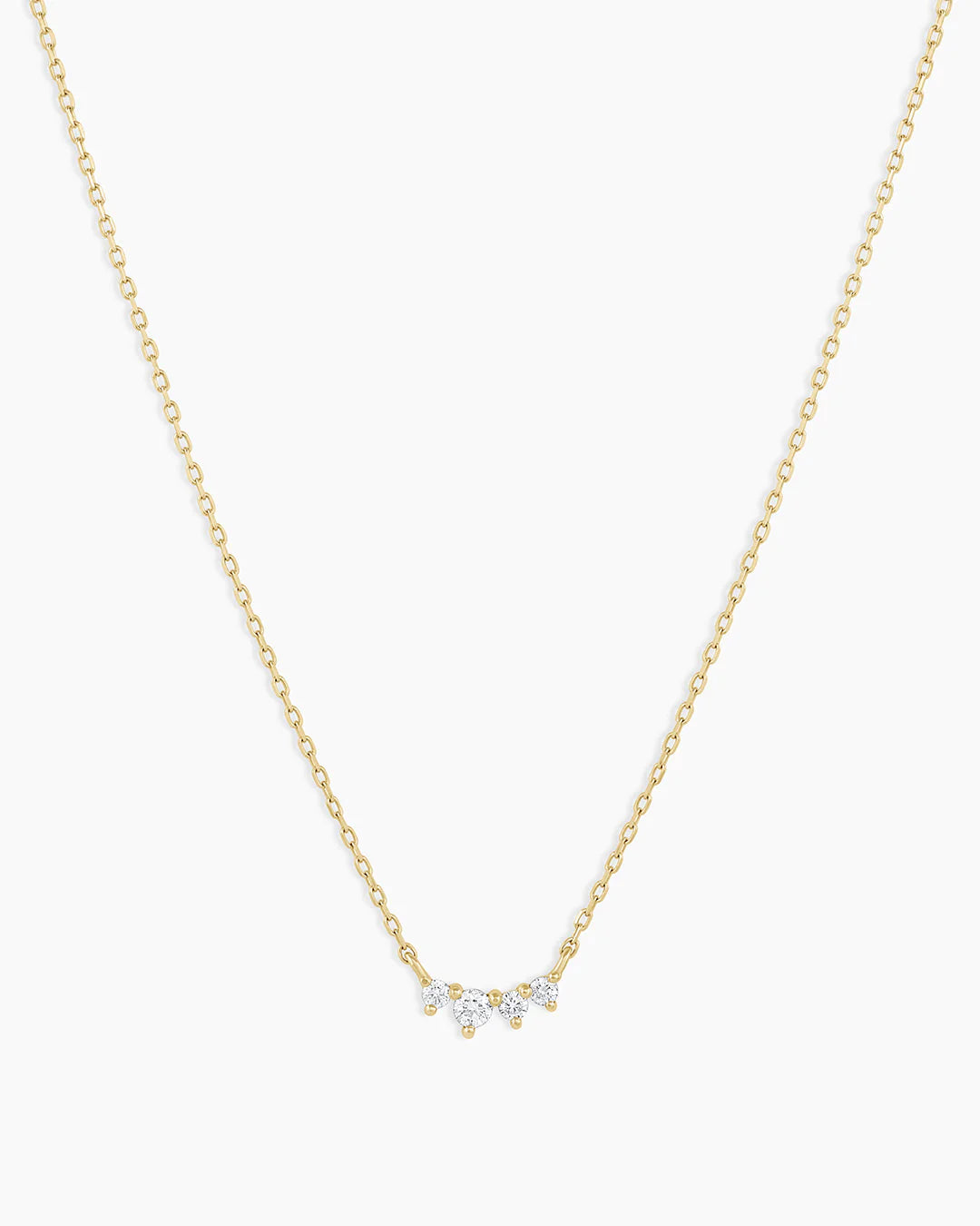 Diamond Cluster Necklace