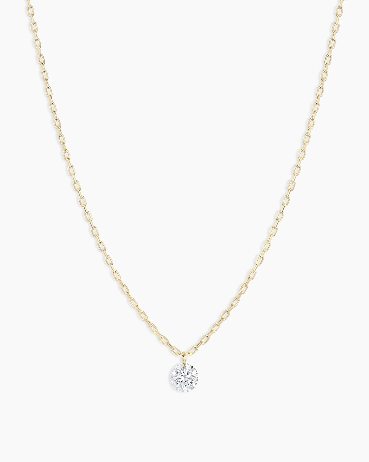 Floating Diamond Necklace