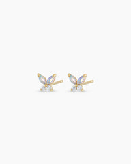Opal Butterfly Studs