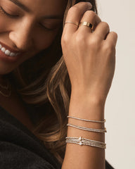 Lab Grown Diamond Circle Tennis Bracelet