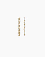 Lab Grown Diamond Classic Tennis Drop Earrings
