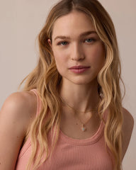 Rose Quartz Heart Parker Charm