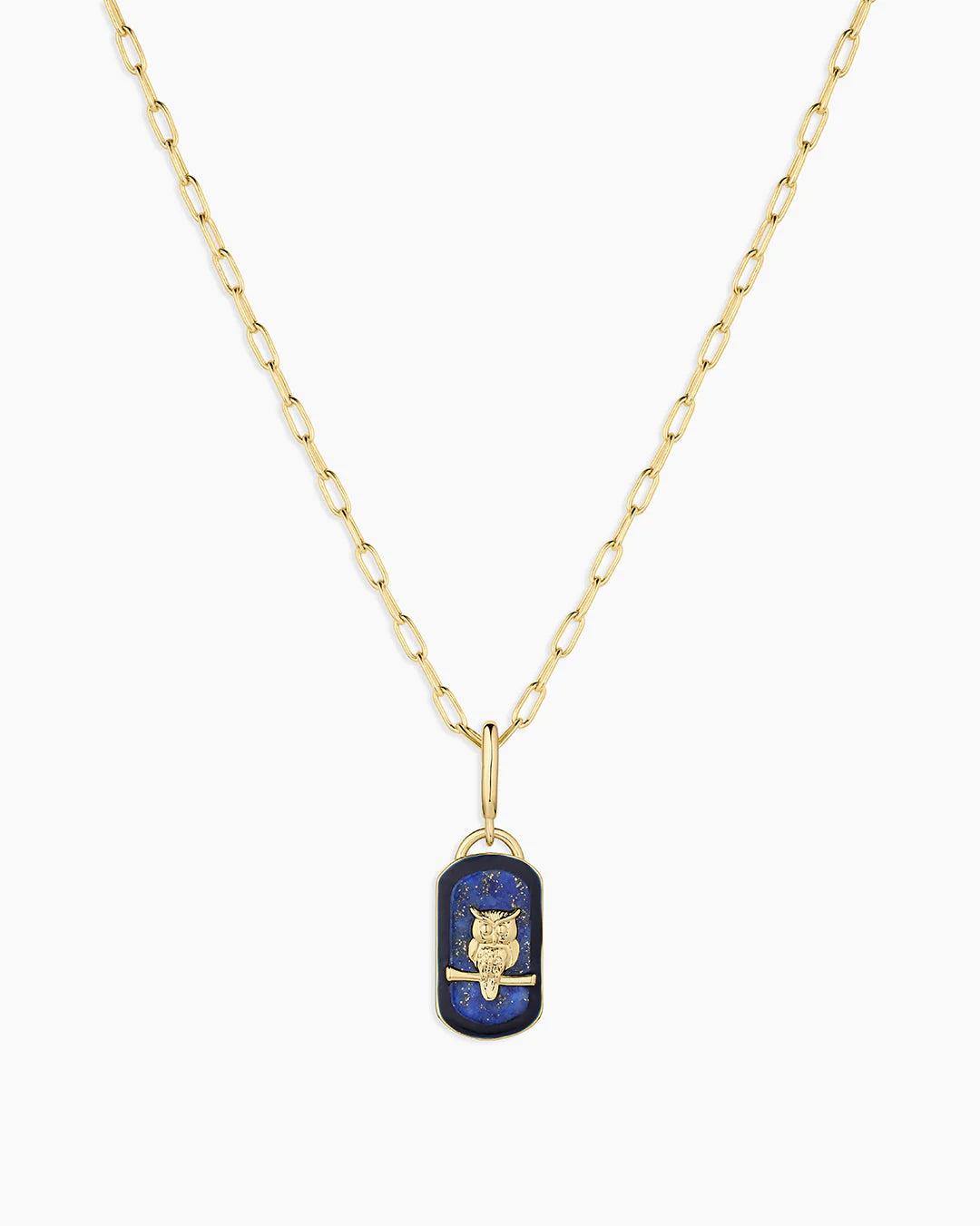 Power Gemstone Parker Charm Necklace Wisdom