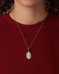 Vintage Burst Coin Parker Charm