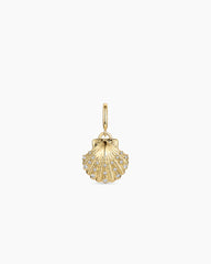 Shimmer Scallop Shell Parker Charm