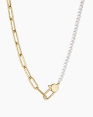 Florence Pearl Chain Necklace