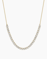 Lab Grown Diamond Tennis Row Necklace