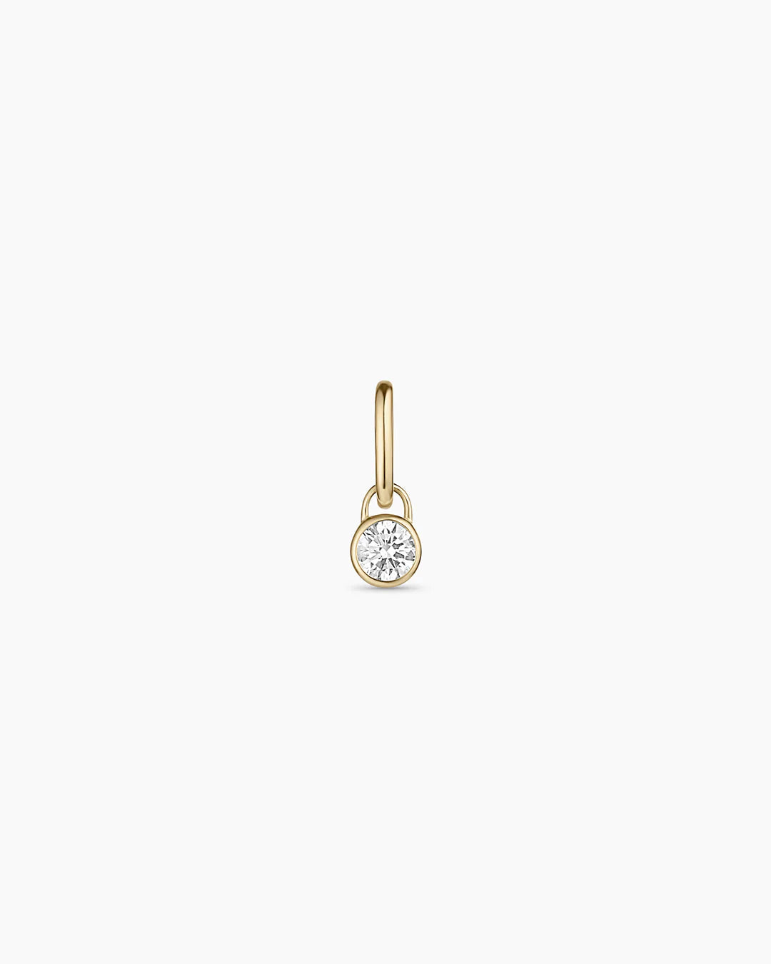 Lab Grown Diamond Halo Charm
