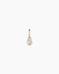 Lab Grown Diamond Halo Charm