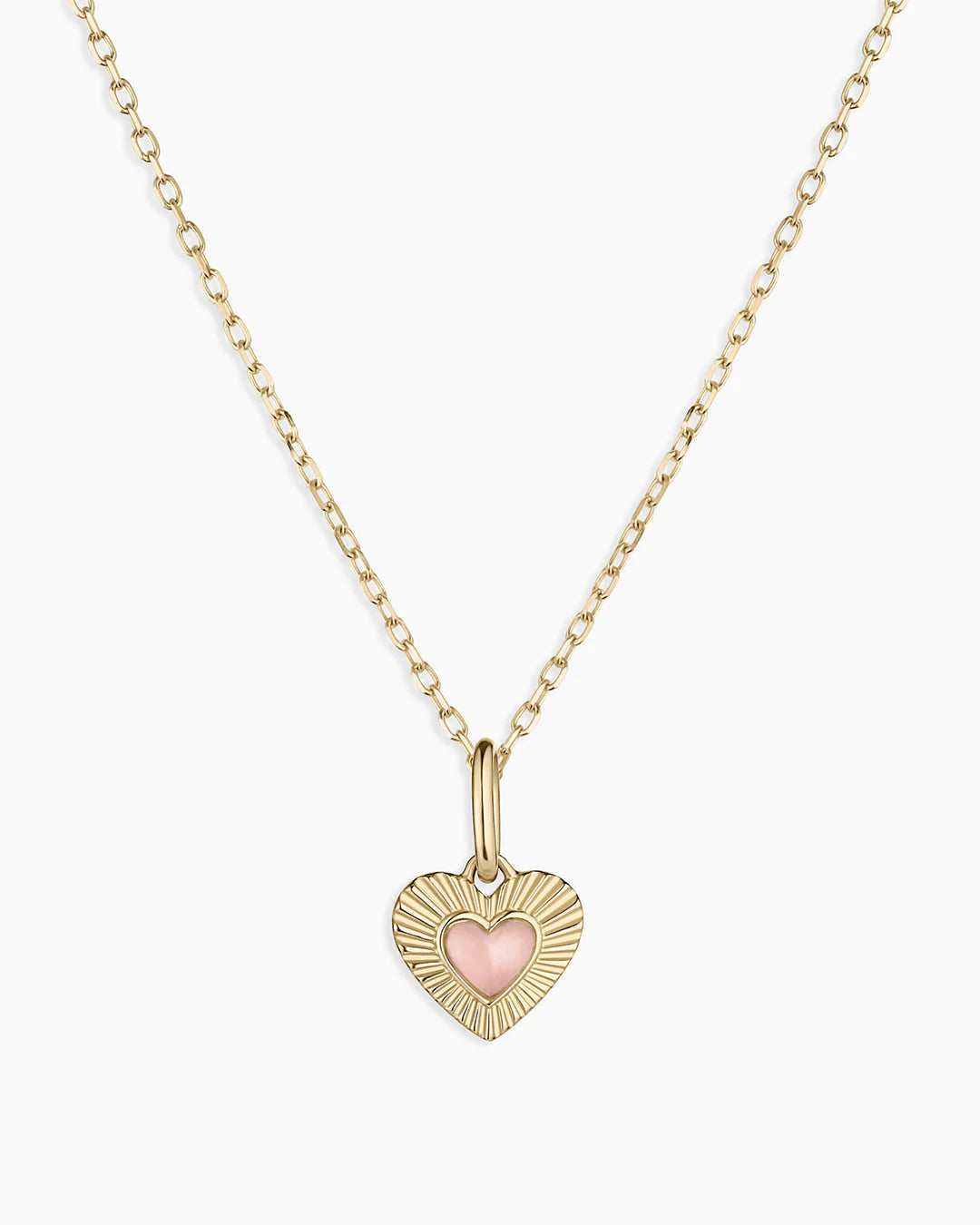 14k Gold It's a Girl Charm Necklace