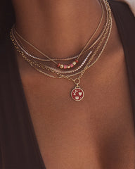 Love U Coin Necklace