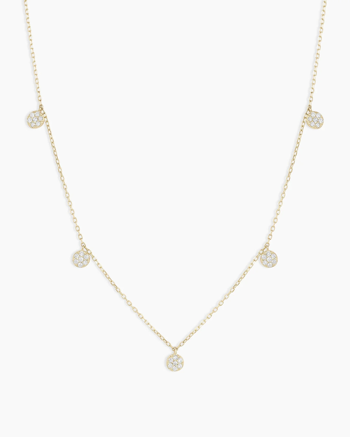 Diamond Pavé Flutter Necklace